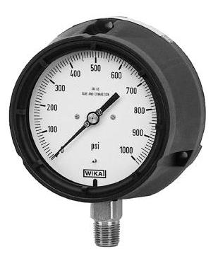 WIKA Bourdon Tube Pressure Gauges Model 232.34 / 233.34  